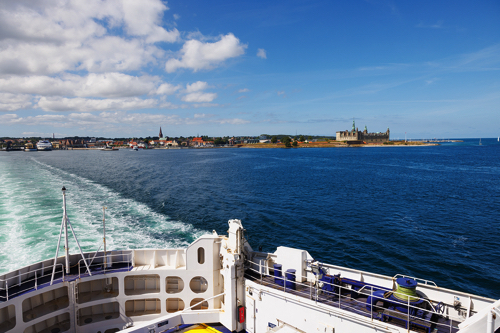 &Uuml;berfahrt von D&auml;nemark nach Schweden